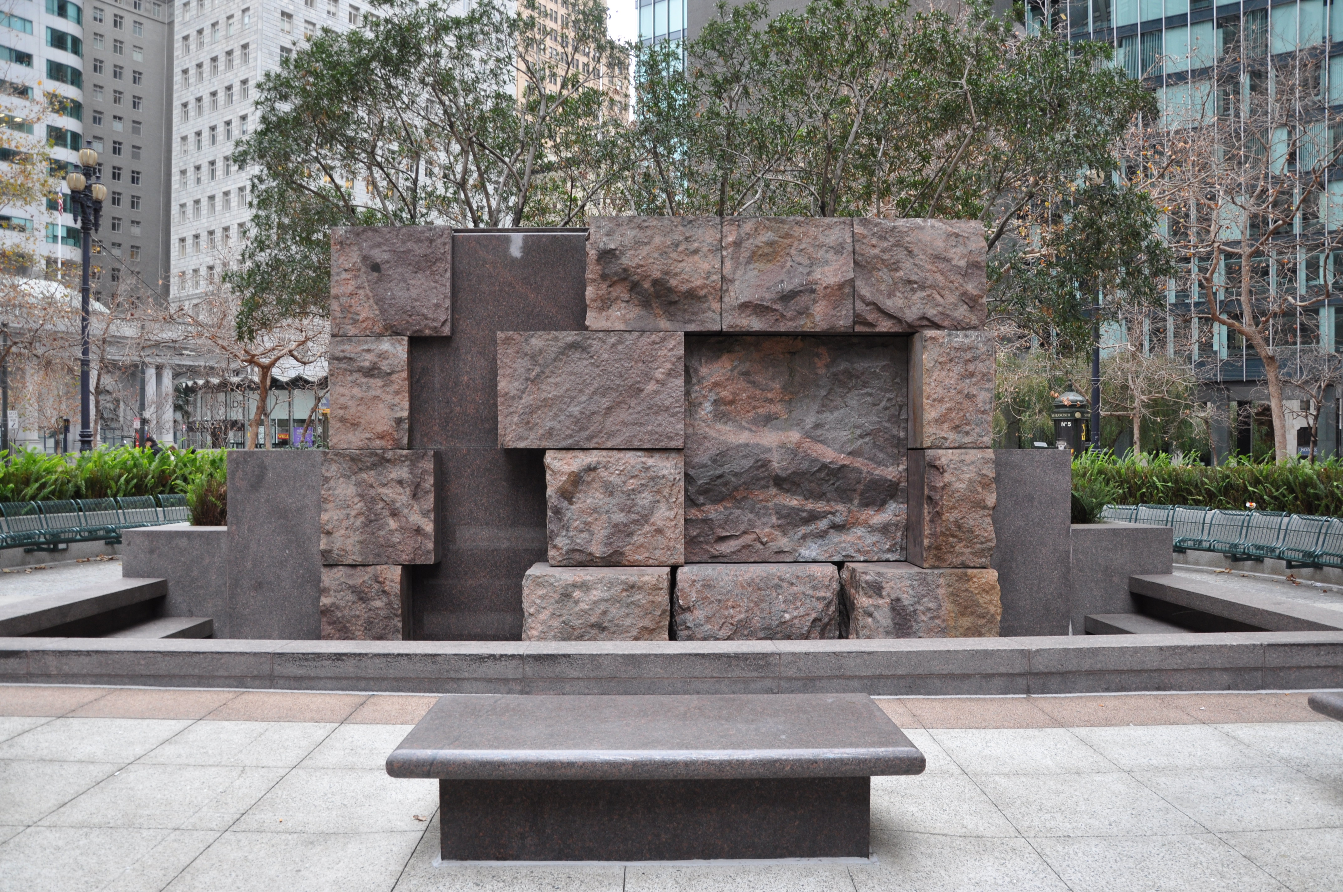 Market Street- Waterfall Walls