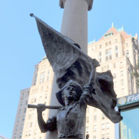 Admission Day Monument on Market Street