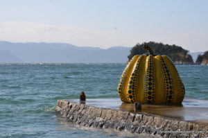 Pumpkins on Naoshima