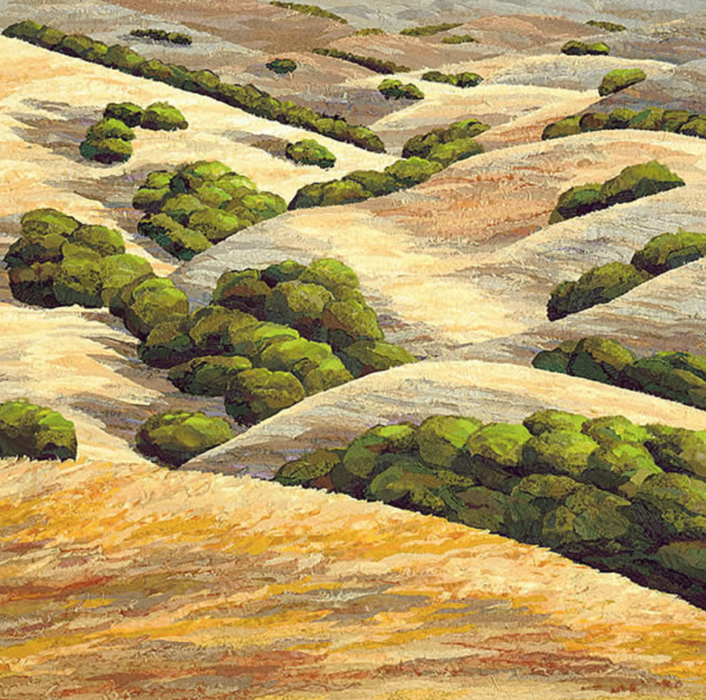 Bay Area Foothills by Merle Axelrad Serlin