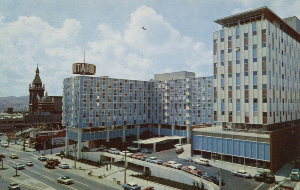 The Jack Tarr Hotel on opening day