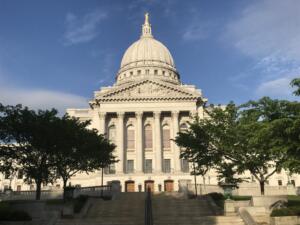 The State Capitol of Madison, Wisconsin