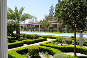 Malibu, California - April 22, 2001 - Getty Villa